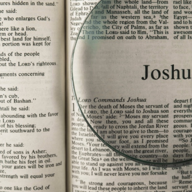 T54 - Haftarah - Joshua 1:1-18